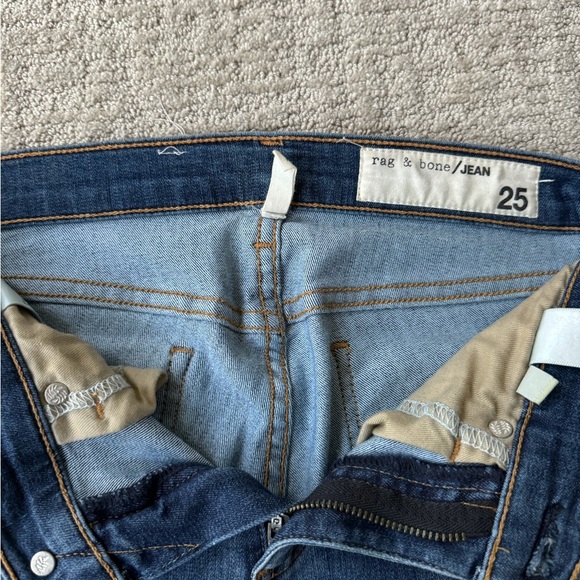 rag & bone Classic Blue Skinny Jeans - Picture 2 of 5